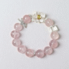 Rose Quartz Healing Bracelet – Natural Love & Heart Chakra Crystal